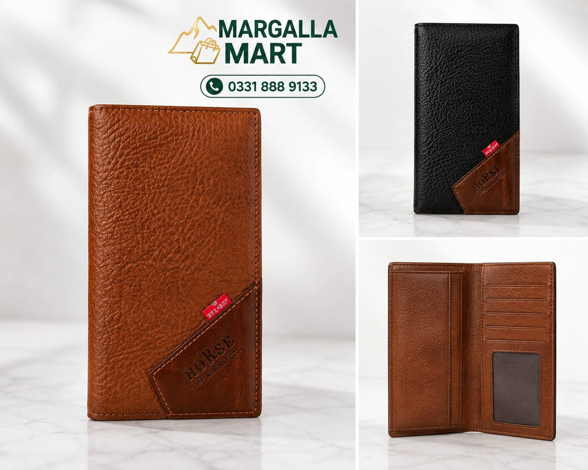 Premium Men’s Long Leather Wallet