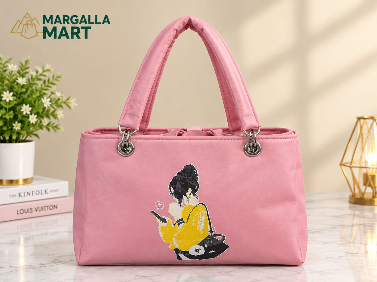 Elegant Women’s Printed Handbag – Stylish Fashion Tote Bag