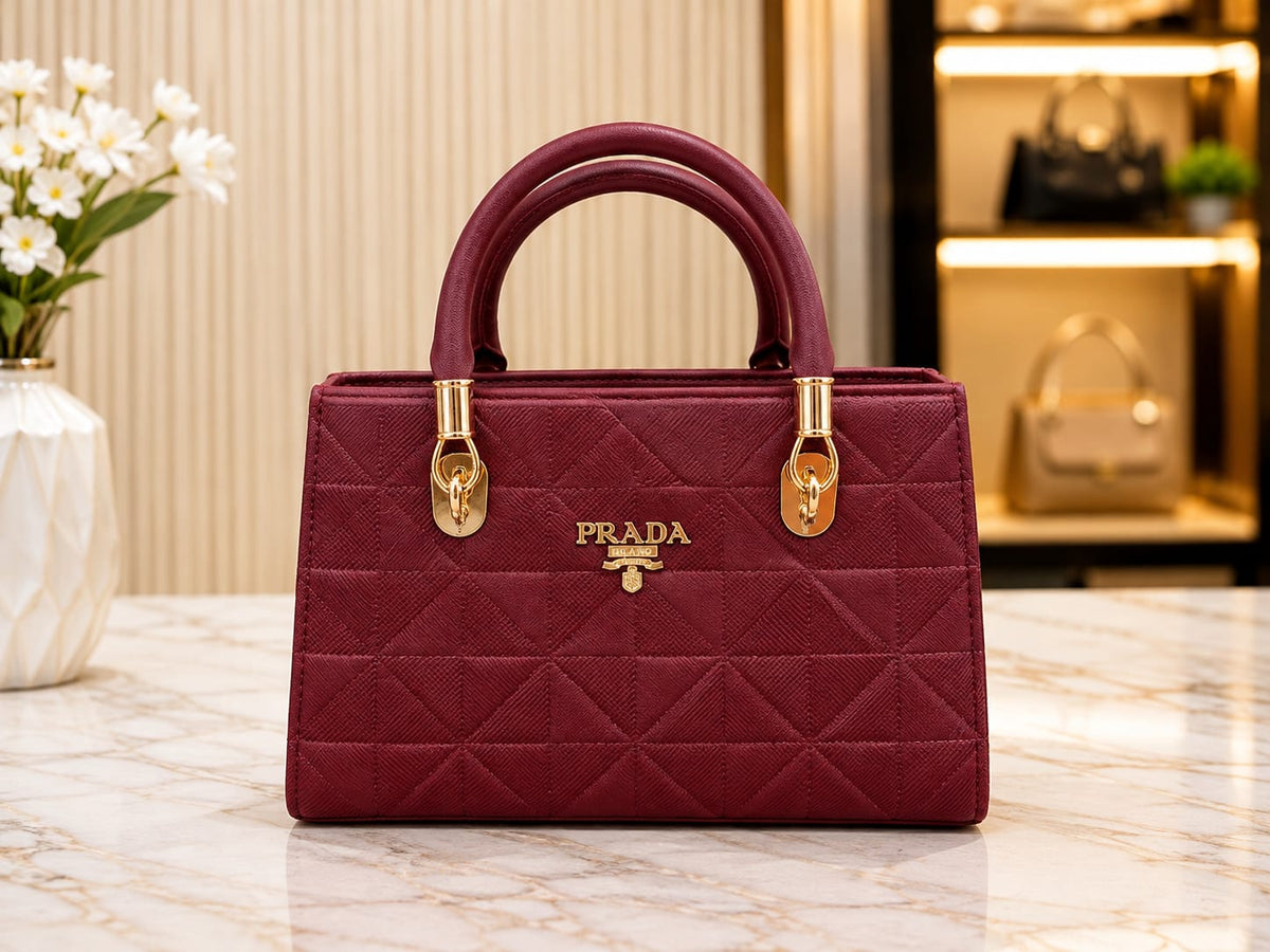 Luxury Quilted Women's Handbag – Multiple Colors