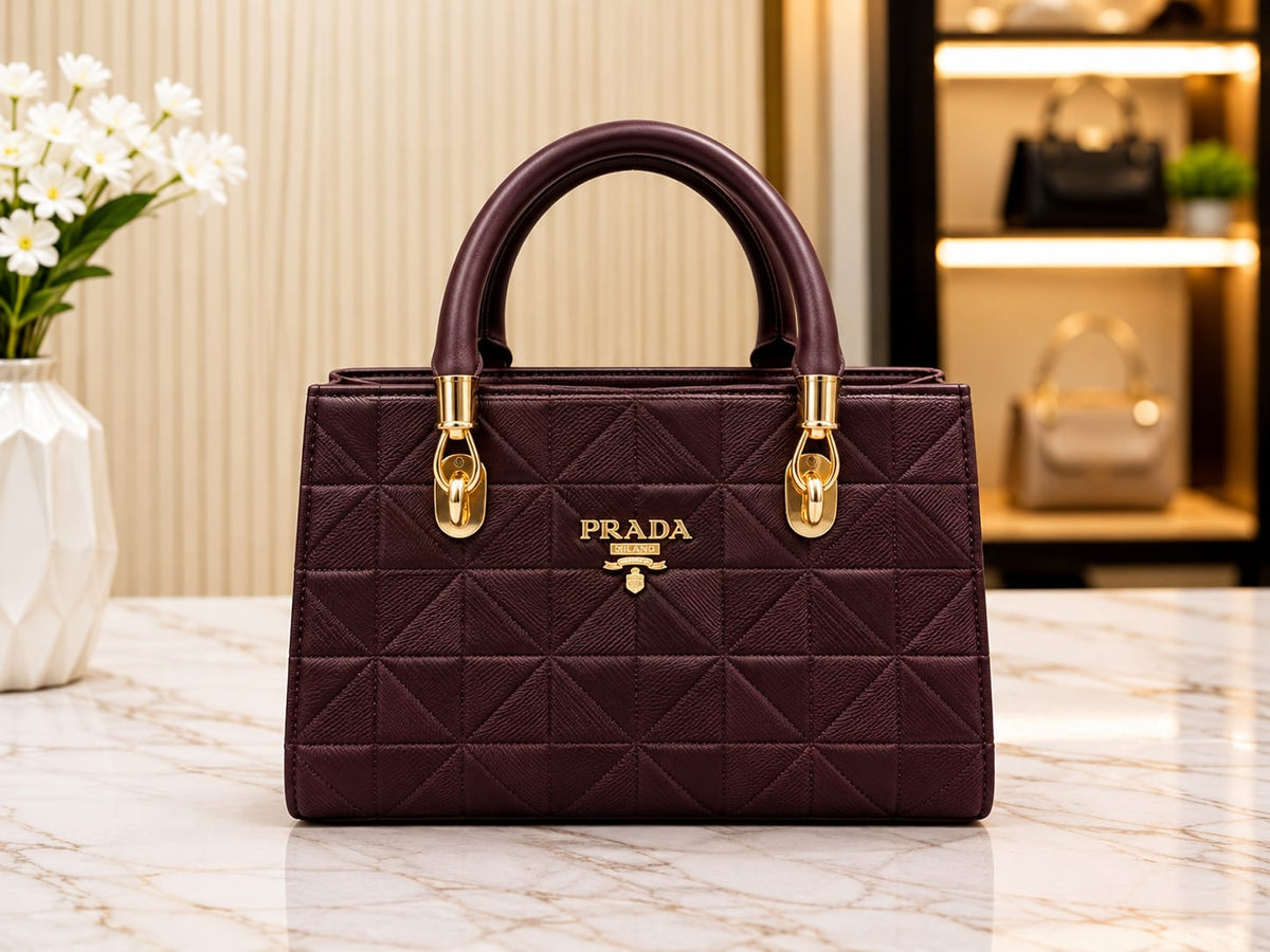 Luxury Quilted Women's Handbag – Multiple Colors