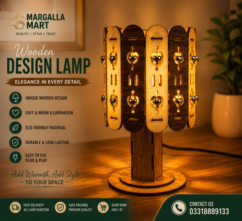 Elegant Decorative Table Lamp with Warm LED Light